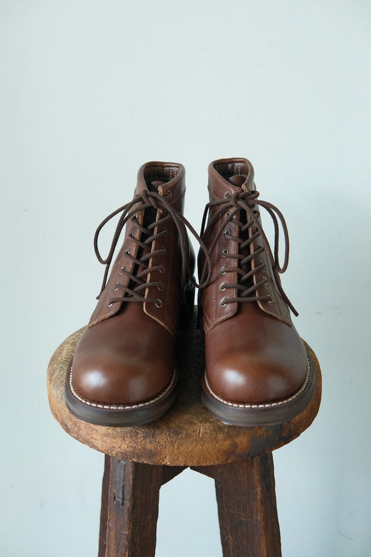 ROLLING DUB TRIO COUPEN7 BROWN HORSEHIDE