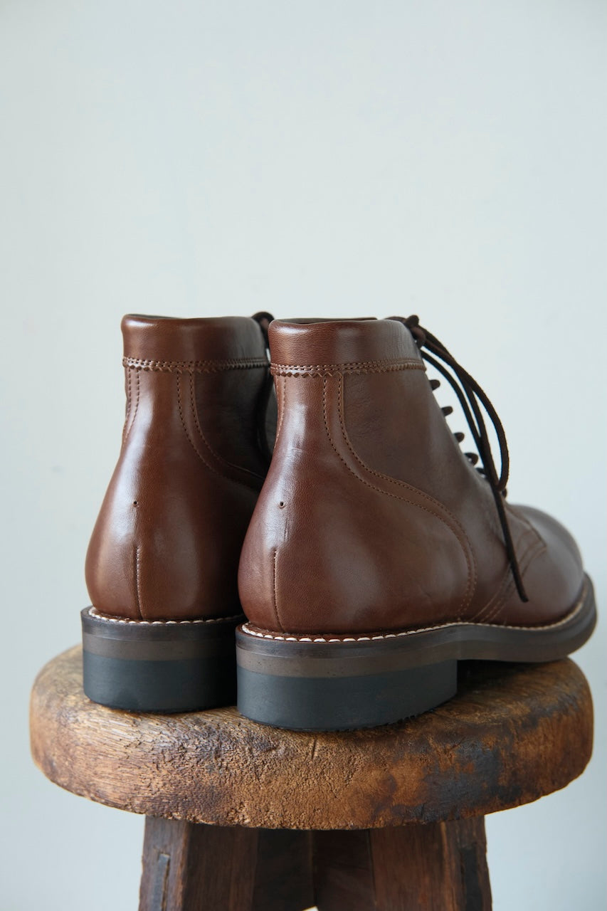 ROLLING DUB TRIO COUPEN7 BROWN HORSEHIDE