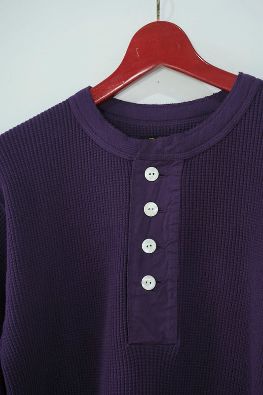 DAPPERS STANDARD WAFFLE HENLEY