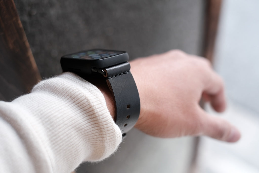 KATSUYA TOKUNAGA MILITARY STRAP FOR APPLE WATCH (HORSE BUTT)