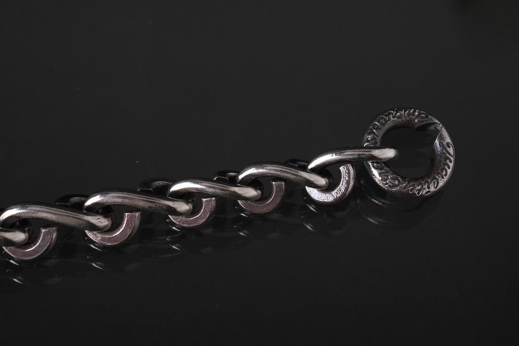 LYNCH SILVER SMITH TWIST MIX BRACELET (Lx4 Mx3 Sx3)