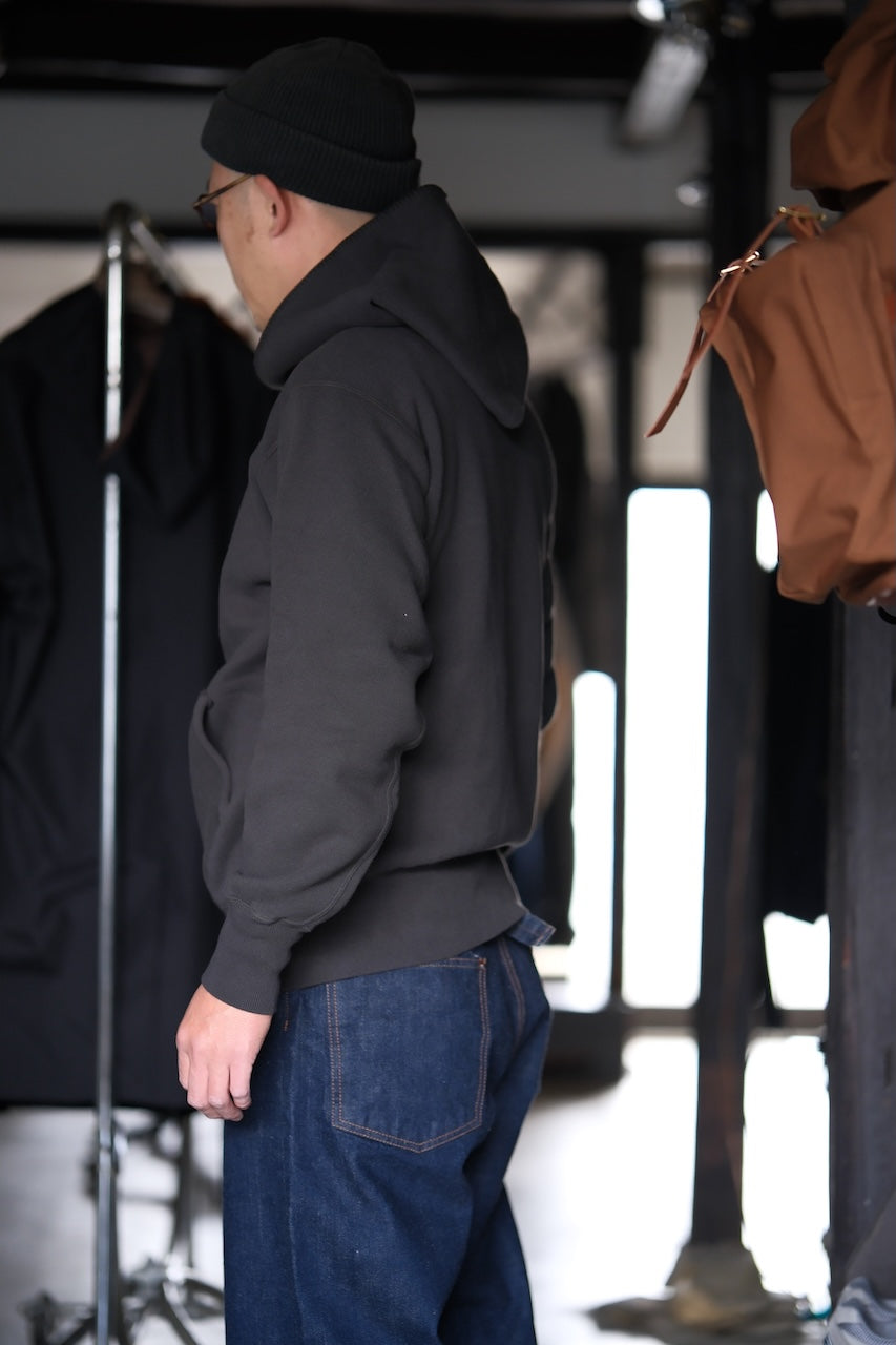 DAPPERS CLASSICAL CLOSSOVER HOODED PARKA BLACK LOT1603