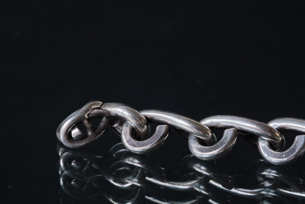 LYNCH SILVERSMITH TWIST(L)(M) HINGEPIN BRACELET