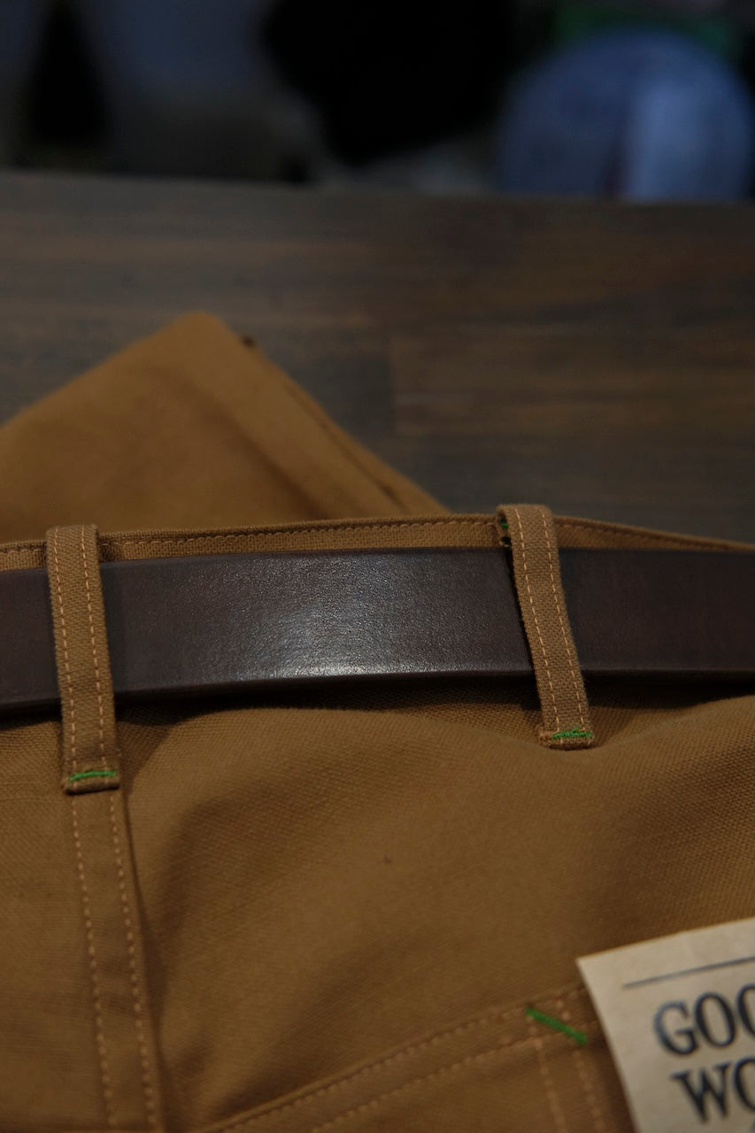 MANIFOLD MB-14S 35mm BELT BROWN