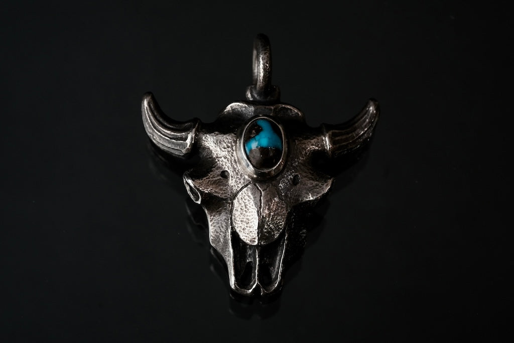 LYNCH SILVERSMITH BUFFALO BISBEE TURQUOISE