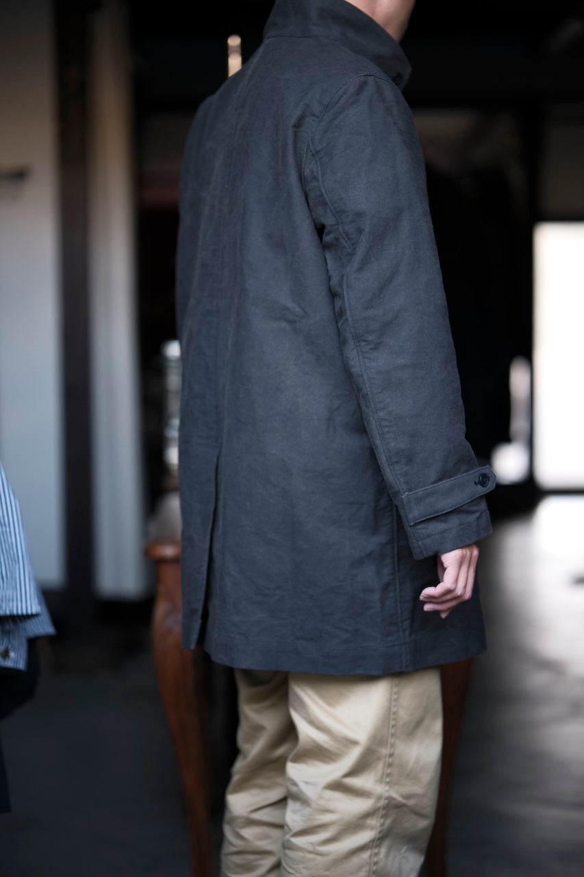 DJANGO ATOUR CLASSIC MOLESKIN SHOEMAKERS COAT