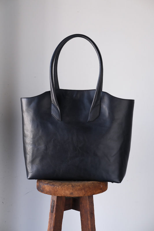 MANIFOLD BLACK HORSE TOTE BAG(L)