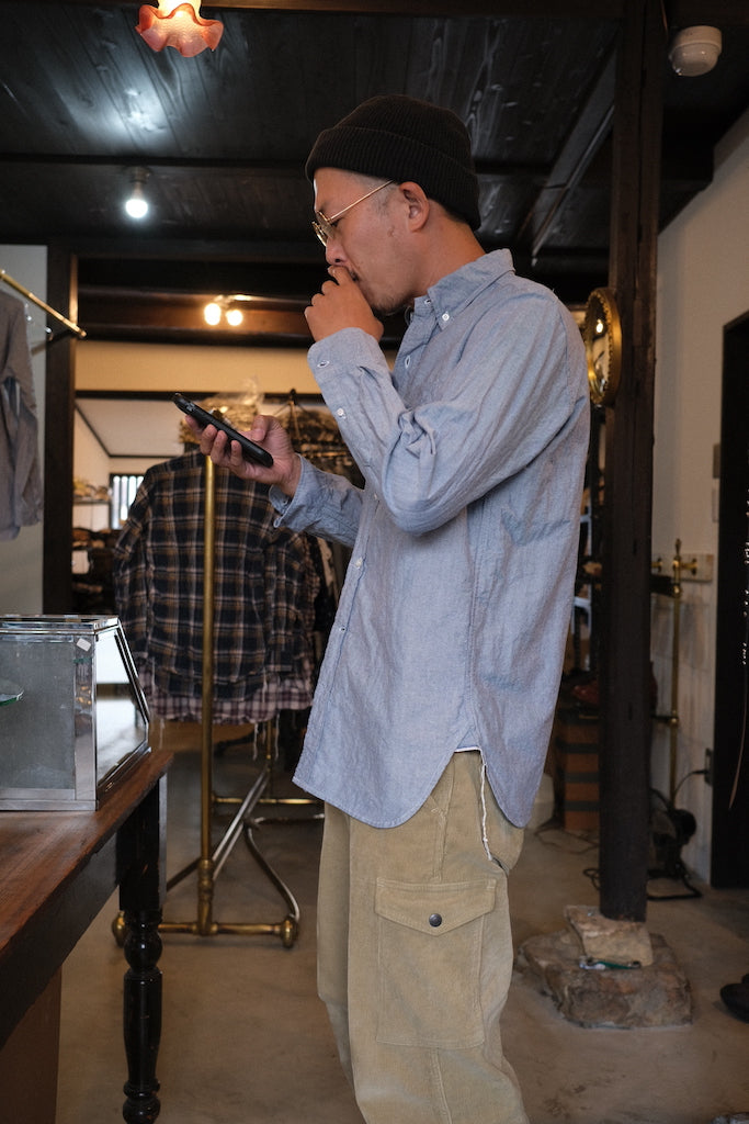 WALK ON power loom OX BD POLO COLLAR