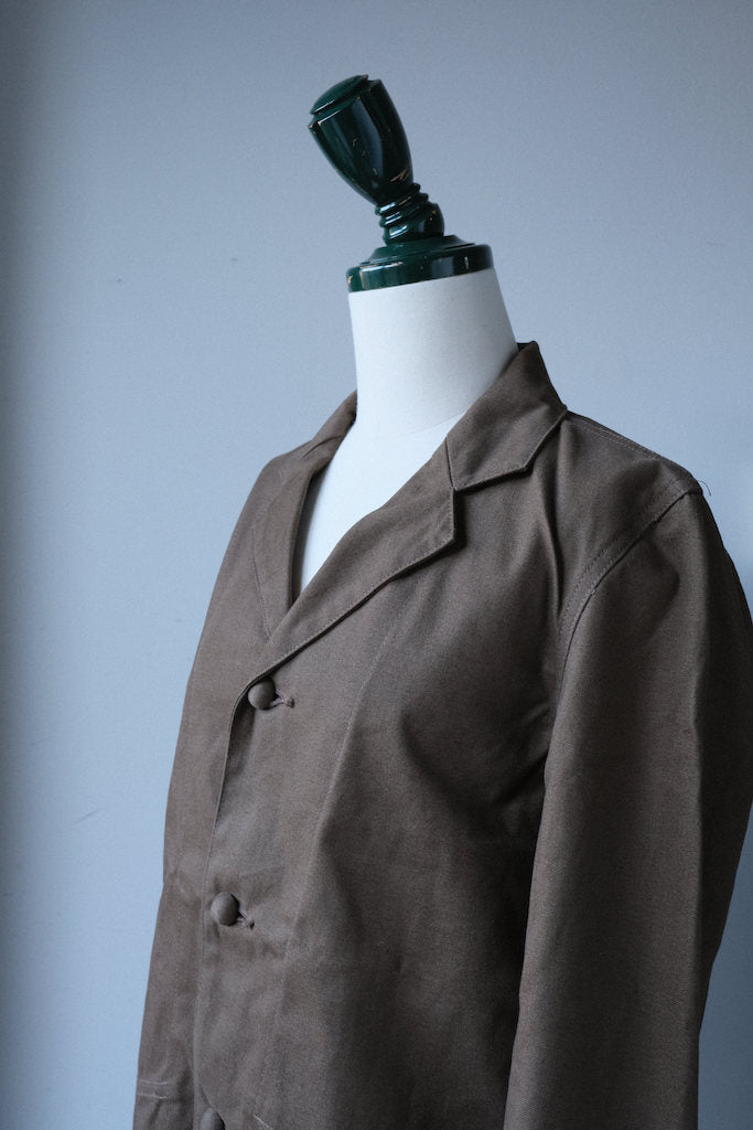 WALK ON DARK BROWN DUCK SACK COAT