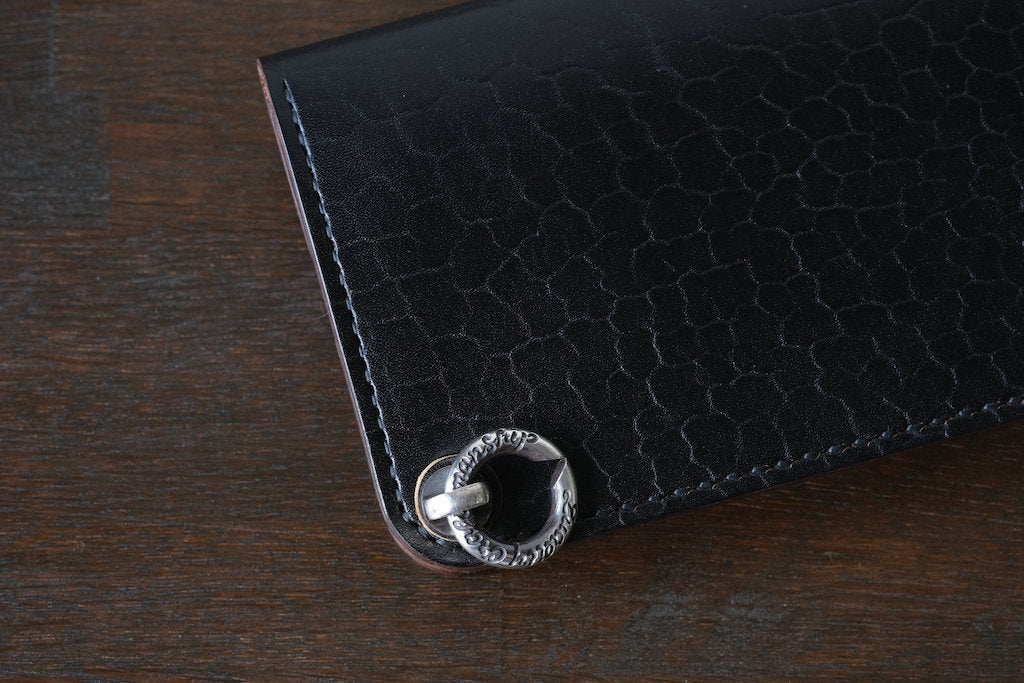 LYNCH SILVERSMITH DEVELOP BIKER WALLET BLACK