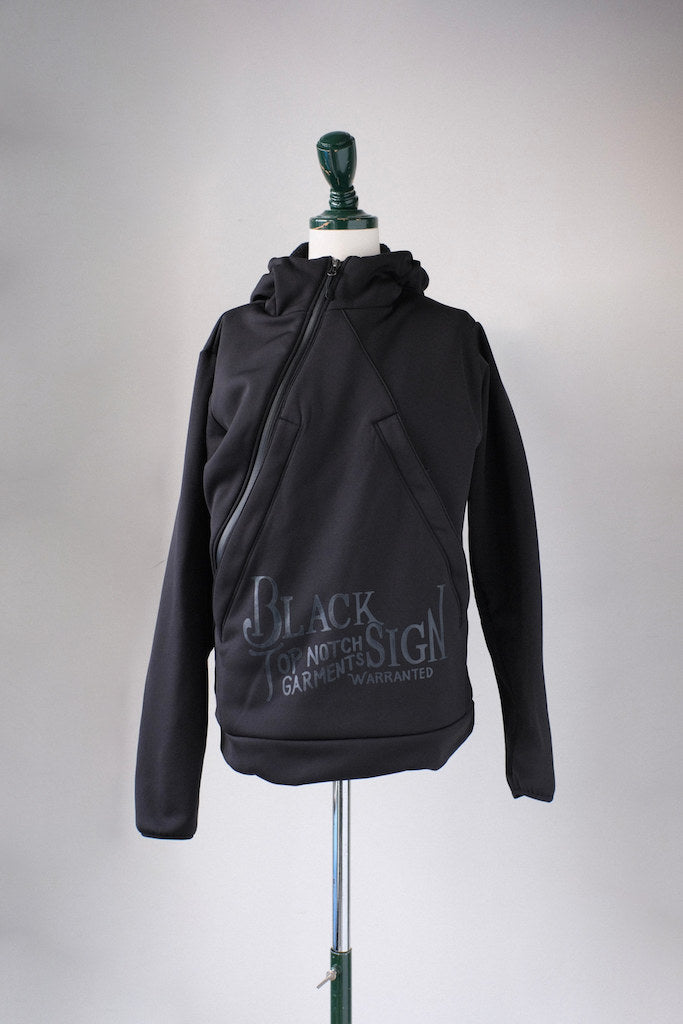 約70cm身幅BLACK SIGN ブラックサイン High-spec BS Anorak Parka ハイスペックBS アノラックパーカー ジャケット ブラック系 M