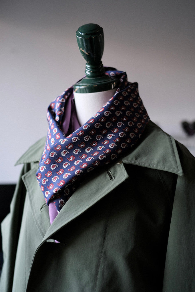 lacquer&c ADAMLEY SILK MUFFLER