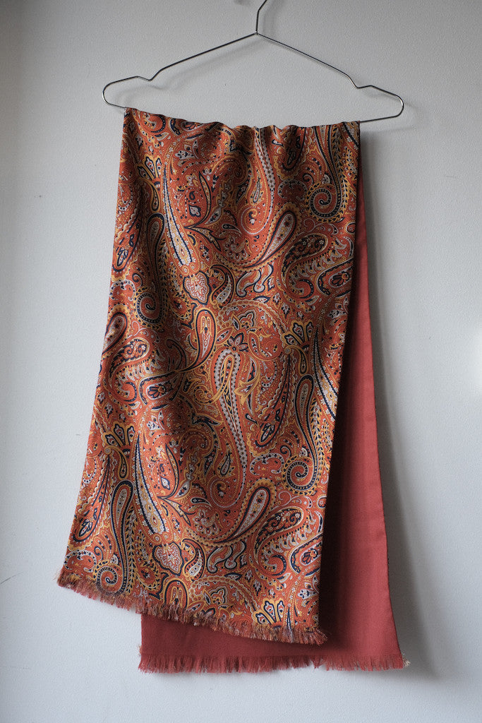 lacquer&c PAISLEY SILK MUFFLER – grandguignol