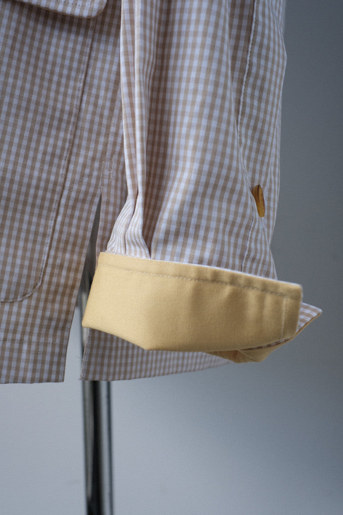 lacquer&c ORLEANS BIS GINGHAM BEIGE