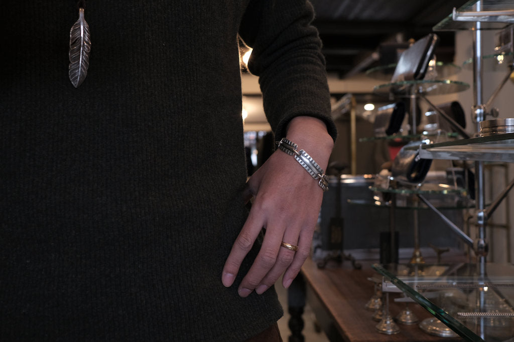 JAMES FAKS CHAIN BRACELET