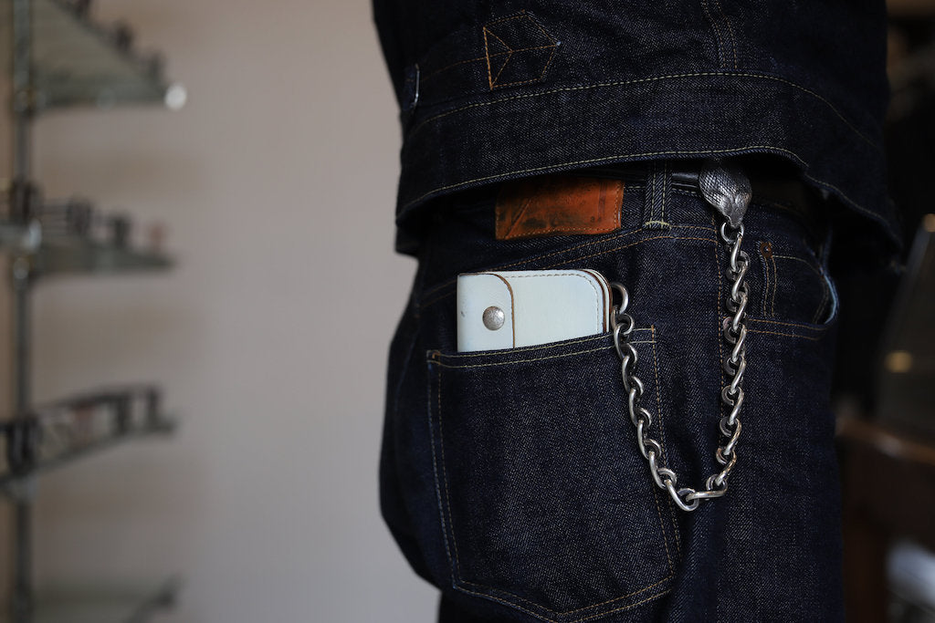 LYNCH SILVER SMITH COBRA TWIST(M) WALLET CHAIN