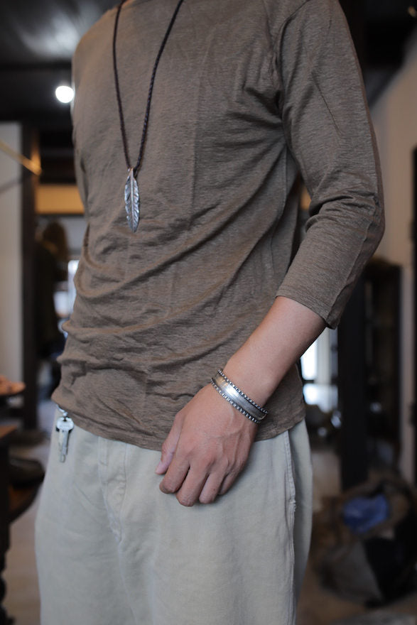 JAMES FAKS FLAT WIRE BANGLE