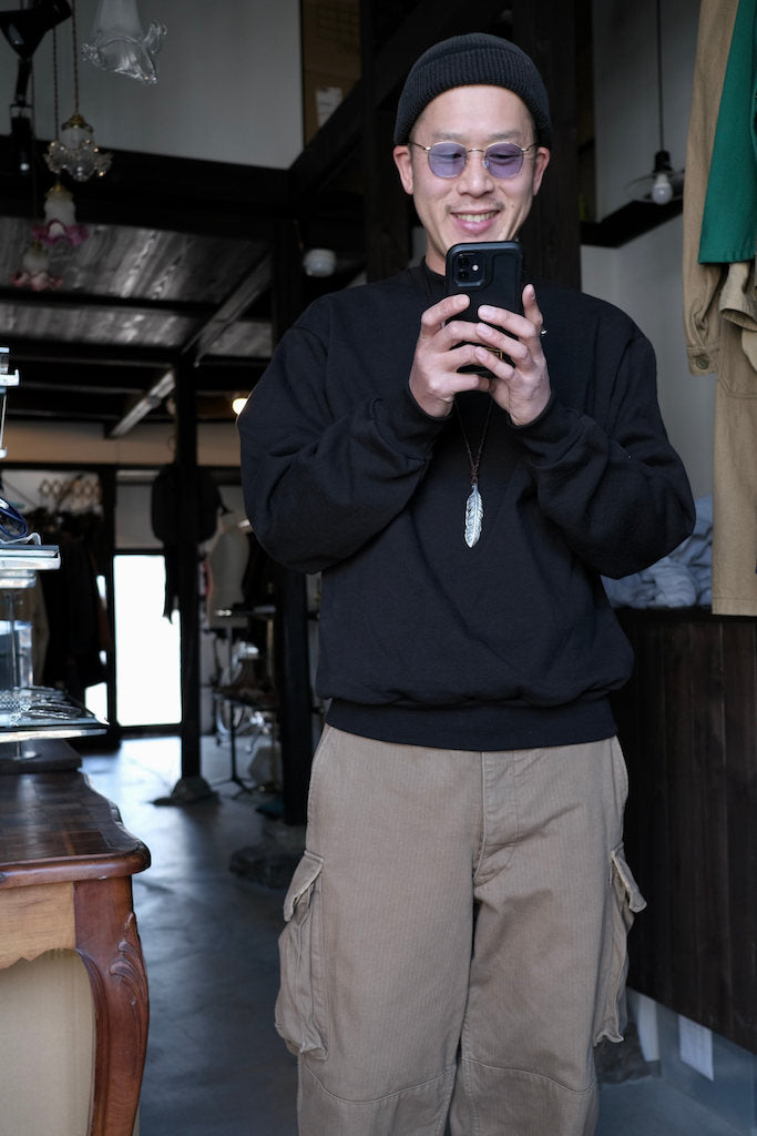 LOS ANGELES APPAREL 14oz HEAVY FLEECE CREW NECK