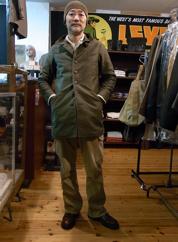 WALK ON TUNIC COAT MOLESKIN