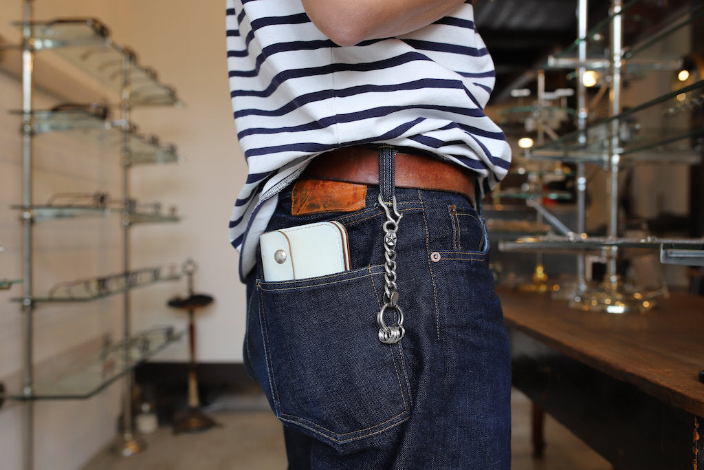 LYNCH SILVER SMITH HAIRPIN STAR C350 KEYCHAIN