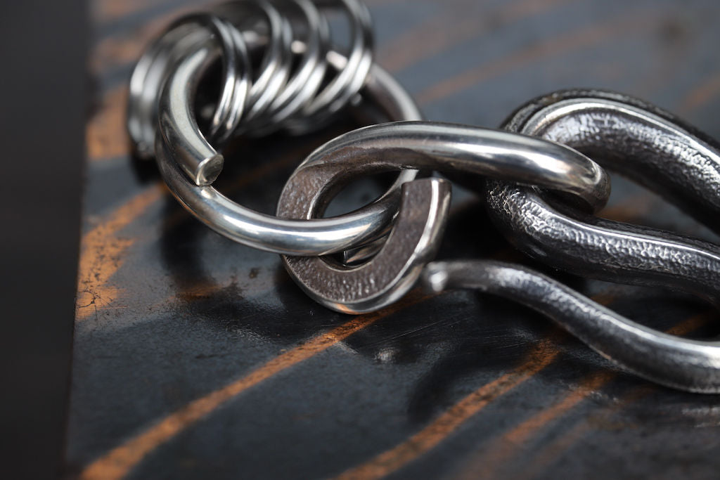LYNCH SILVER SMITH SNAKE KEY CHAIN