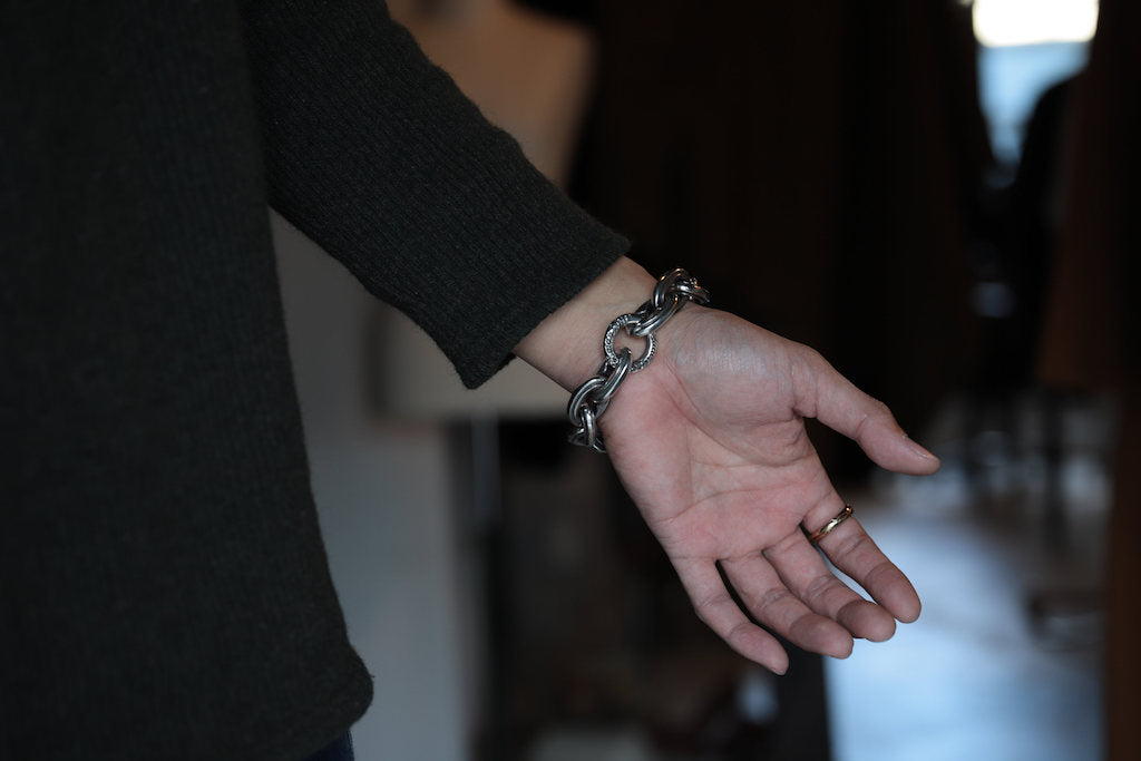 LYNCH SILVER SMITH CASTING(L) BRACELET