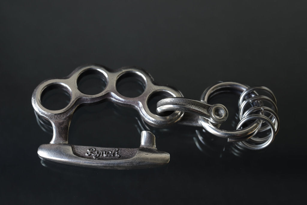 LYNCH SILVER SMITH KNUCKLE KEY HOOK – grandguignol