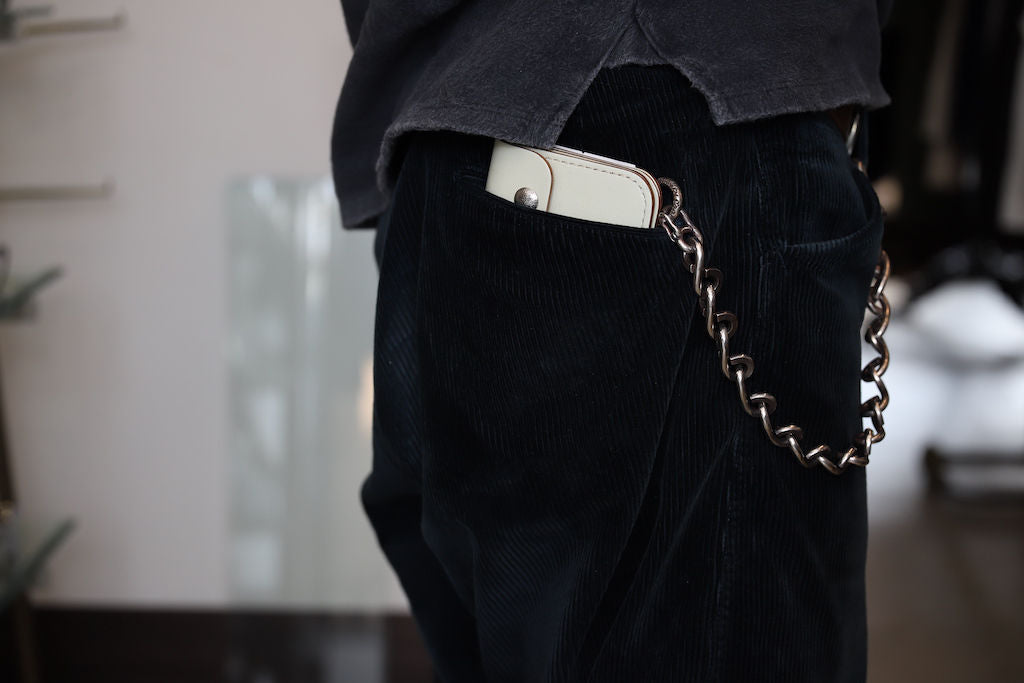 LYNCH SILVER SMITH SNAKE TWIST(L) WALLET CHAIN