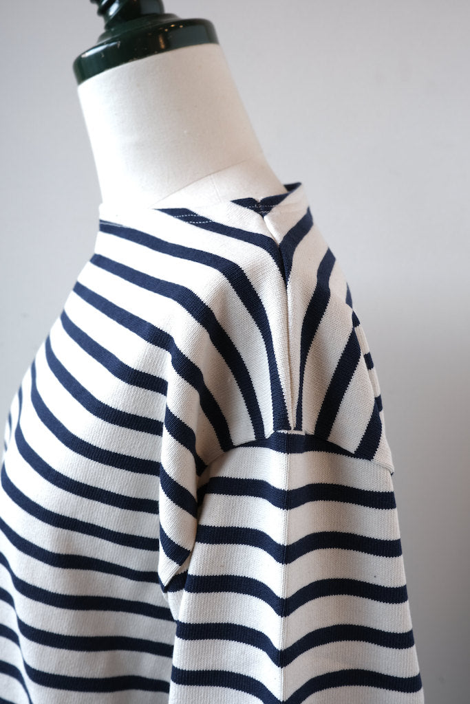 SAINT JAMES QUESSANT ECRU x MARINE