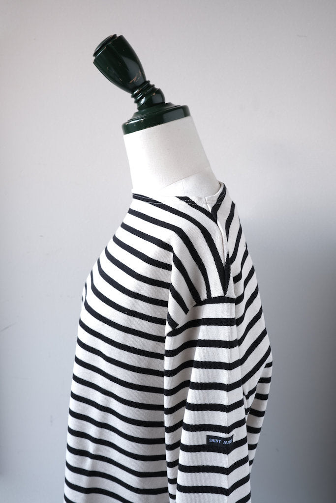 SAINT JAMES QUESSANT ECRU x NOIR