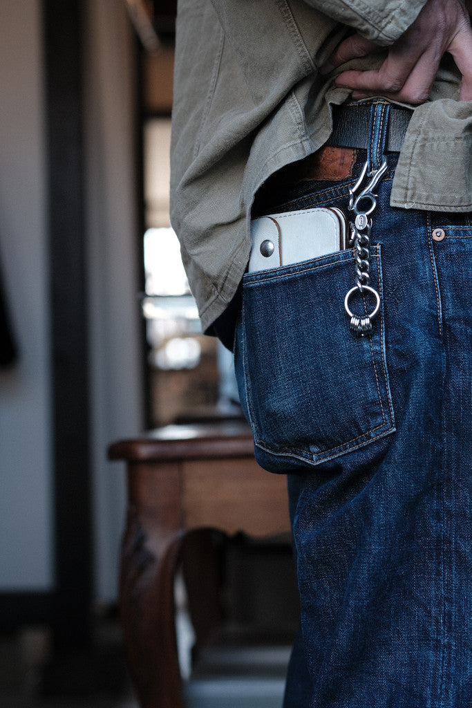 LYNCH SILVERSMITH RIB HOOK C350 KEYCHAIN