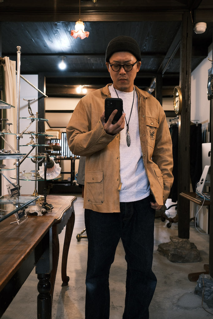 LYNCH SILVERSMITH WELDER JKT CAMEL