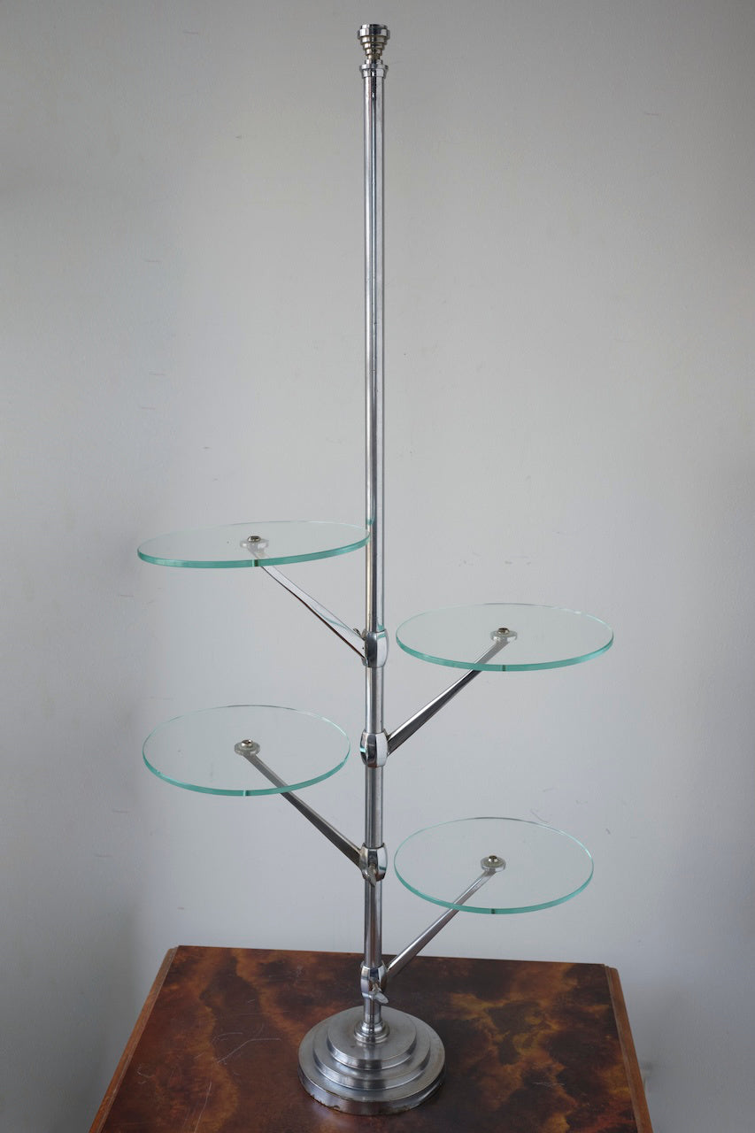 FRENCH Art Deco 4ROUND GLASSES STAND