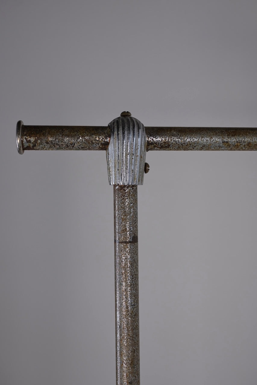 ANTIQUE IRON HANGER RACK Art deco