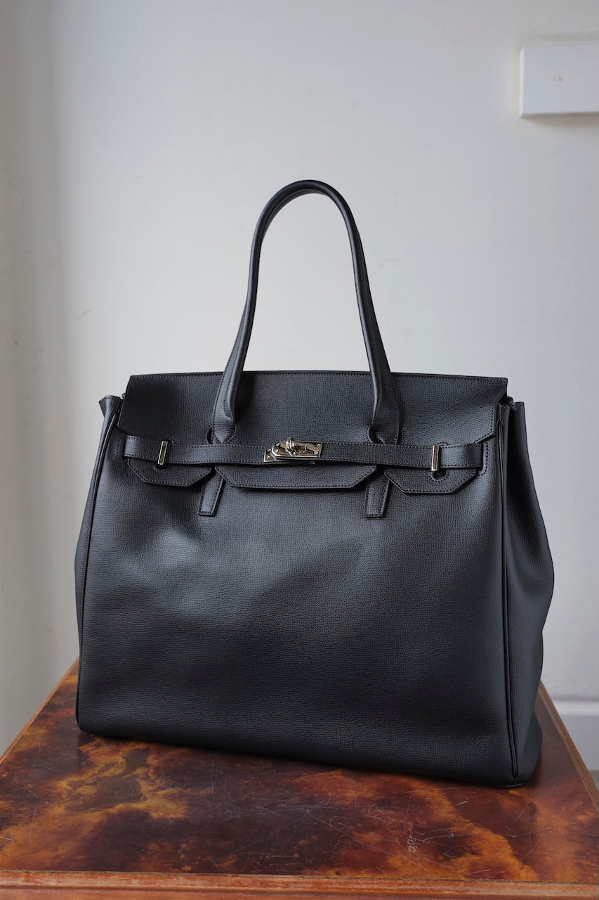 Lacquer&amp;c Saddle Tote Bag