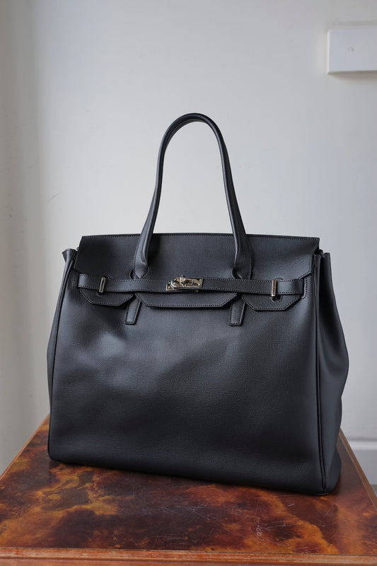 Lacquer&amp;c Saddle Tote Bag