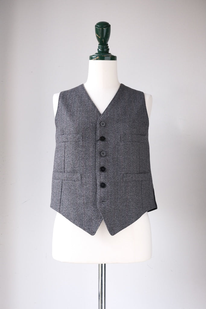 BLACK SIGN NOODLES VEST M.GREY