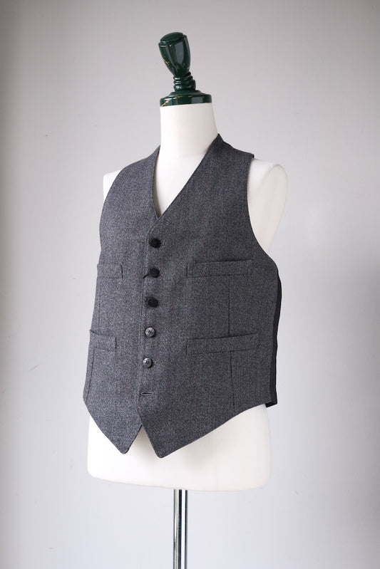 BLACK SIGN NOODLES VEST M.GREY