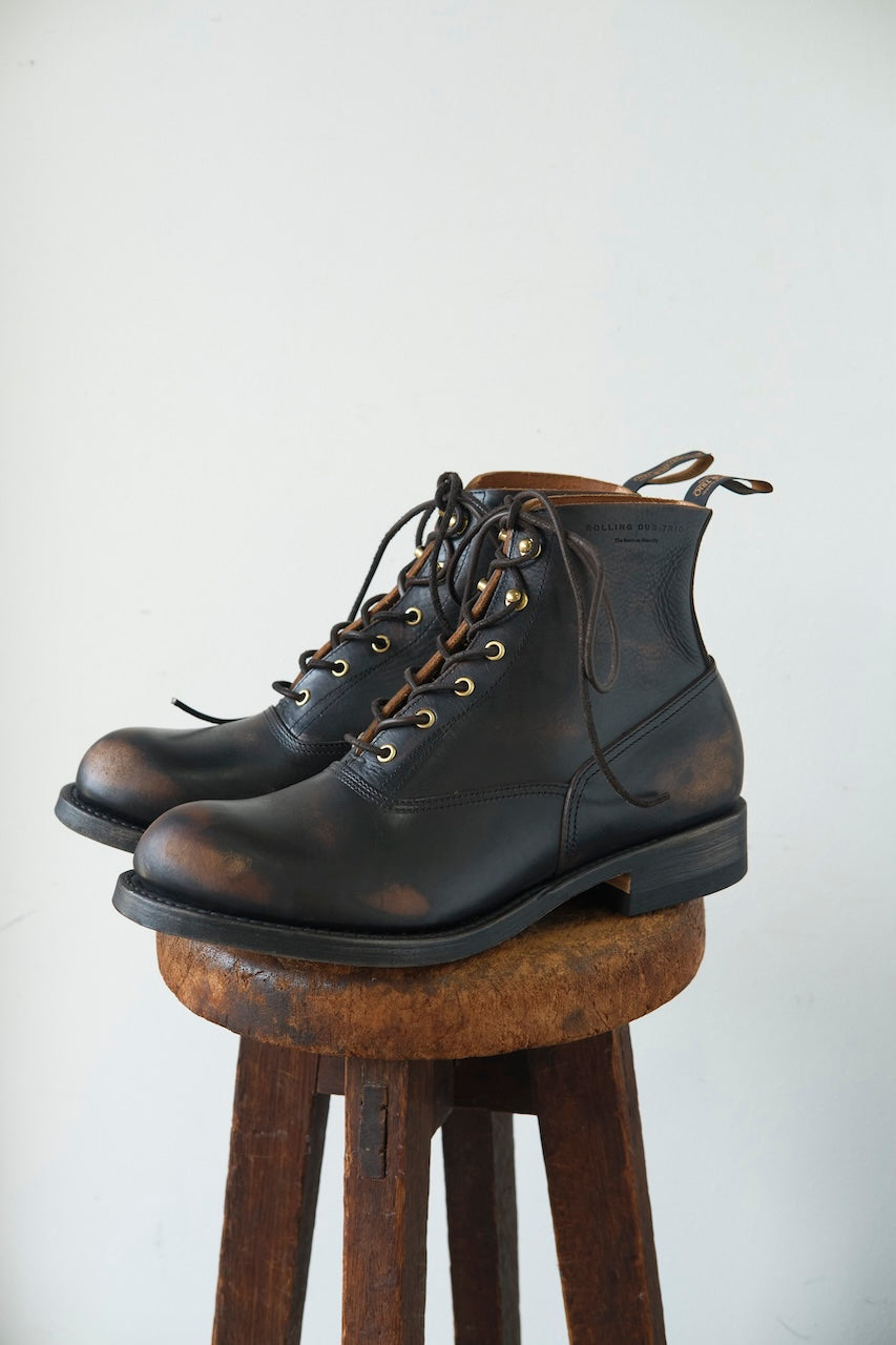 ROLLING DUB TRIO VINCENT DISTRESSED BLACK