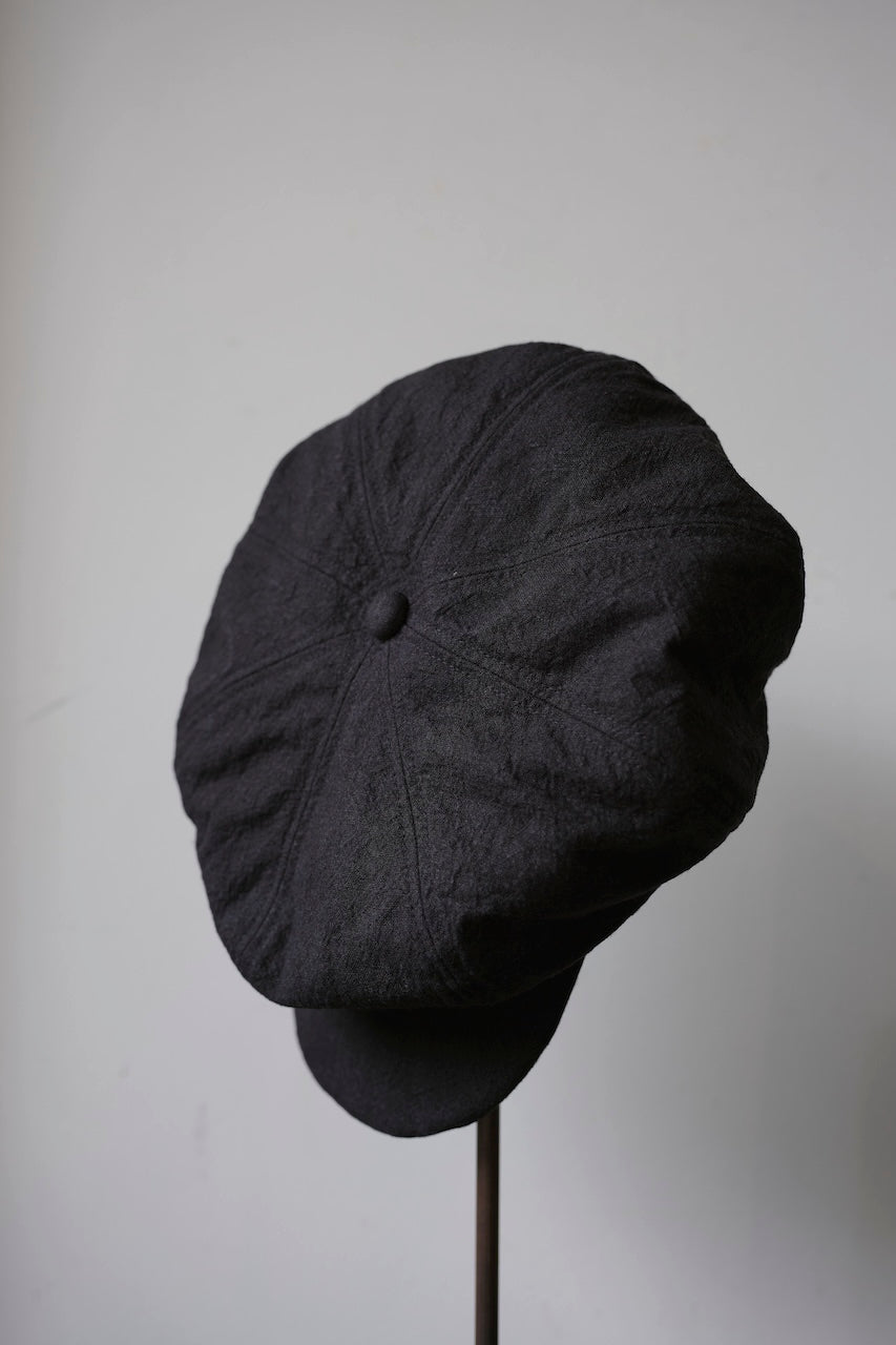 DJANGO ATOUR DRAPERS WOOL LINEN CAP