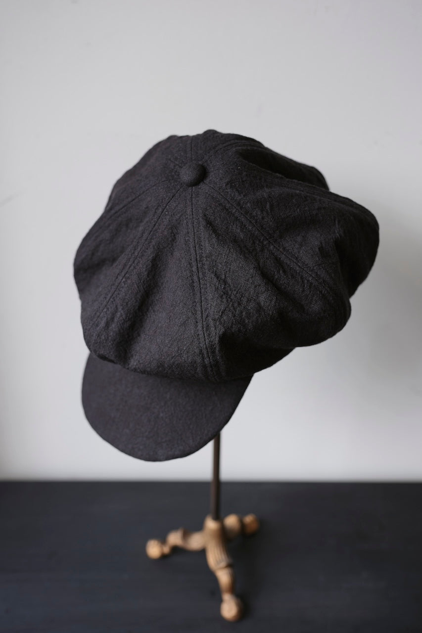 DJANGO ATOUR DRAPERS WOOL LINEN CAP