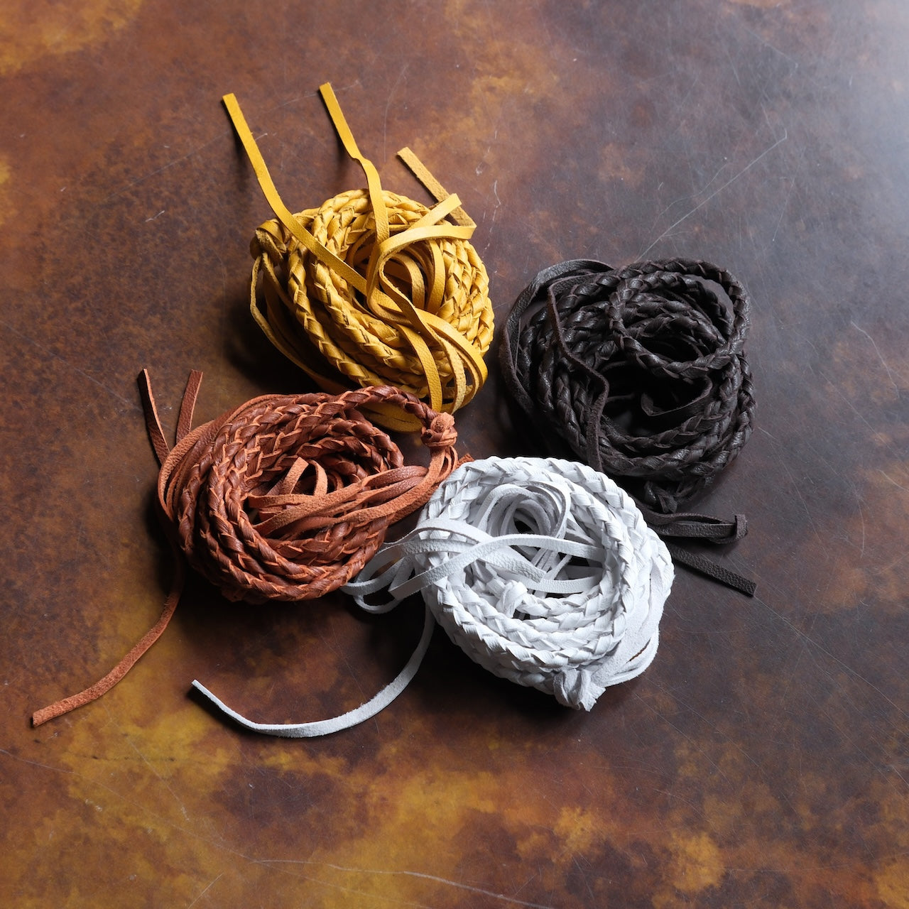 LYNCH SILVERSMITH LEATHER ROPE