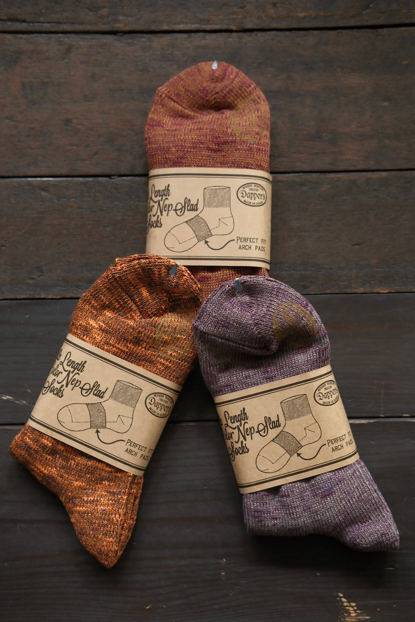 DAPPERS MIDDLE LENGTH SOCKS LOT1861