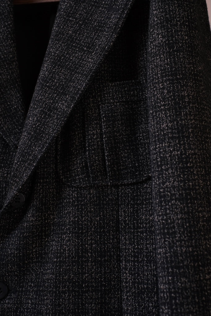 BLACK SIGN 1930s WOLF TWEED SPORTS BACK JKT