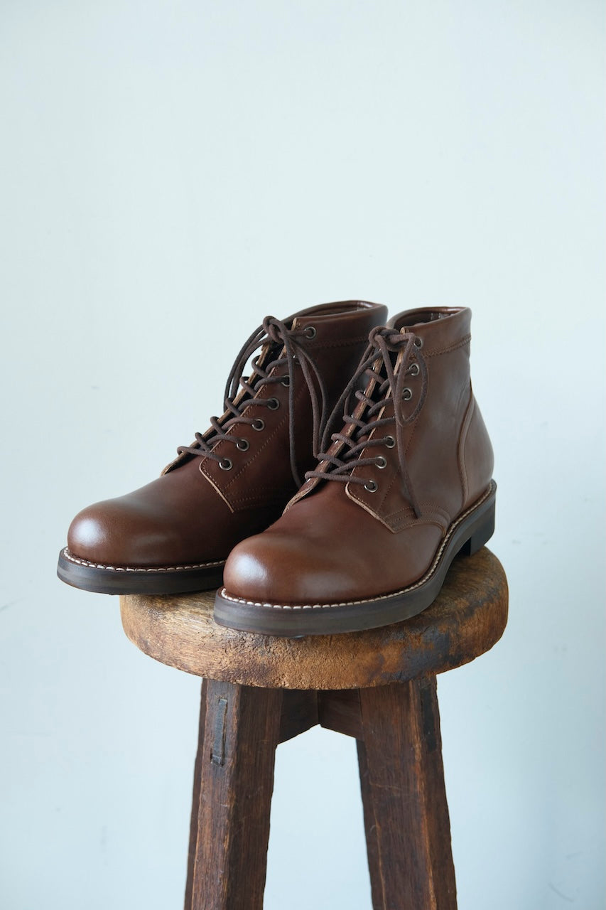 ROLLING DUB TRIO COUPEN7 BROWN HORSEHIDE