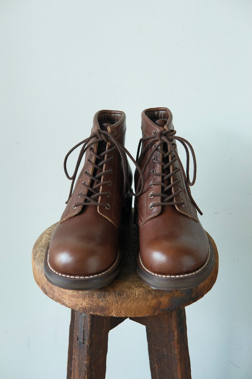 ROLLING DUB TRIO COUPEN7 BROWN HORSEHIDE