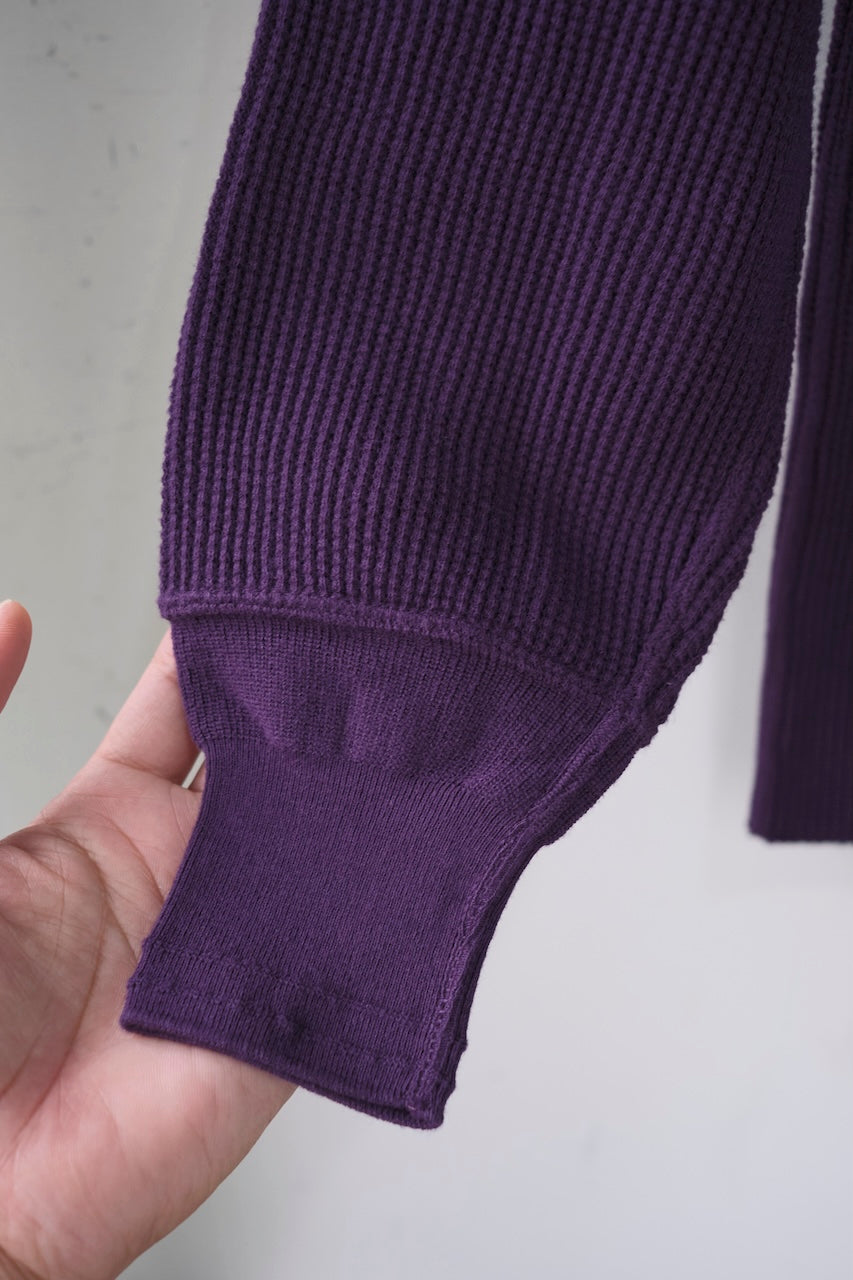 DAPPERS STANDARD WAFFLE HENLEY