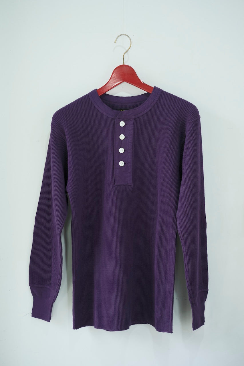 DAPPERS STANDARD WAFFLE HENLEY