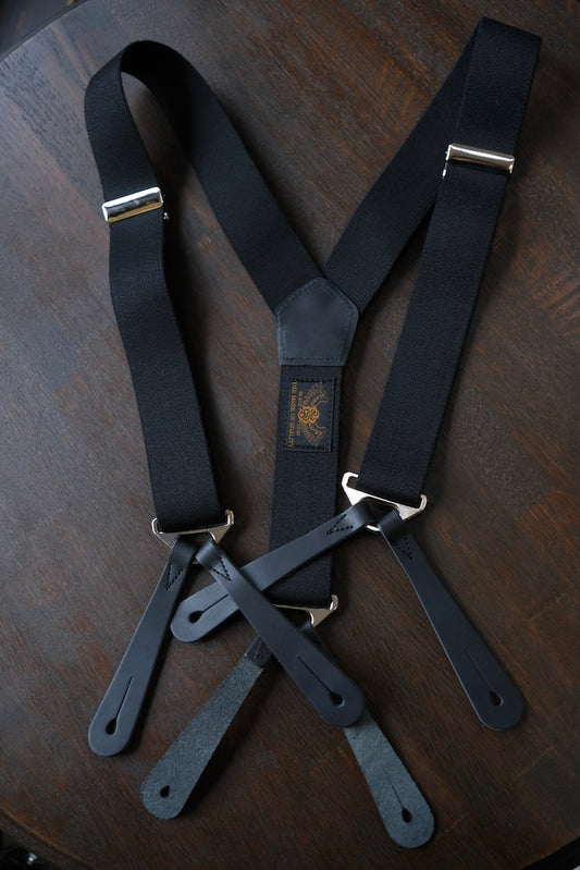 BLACK SIGN MILITARY SUSPENDER