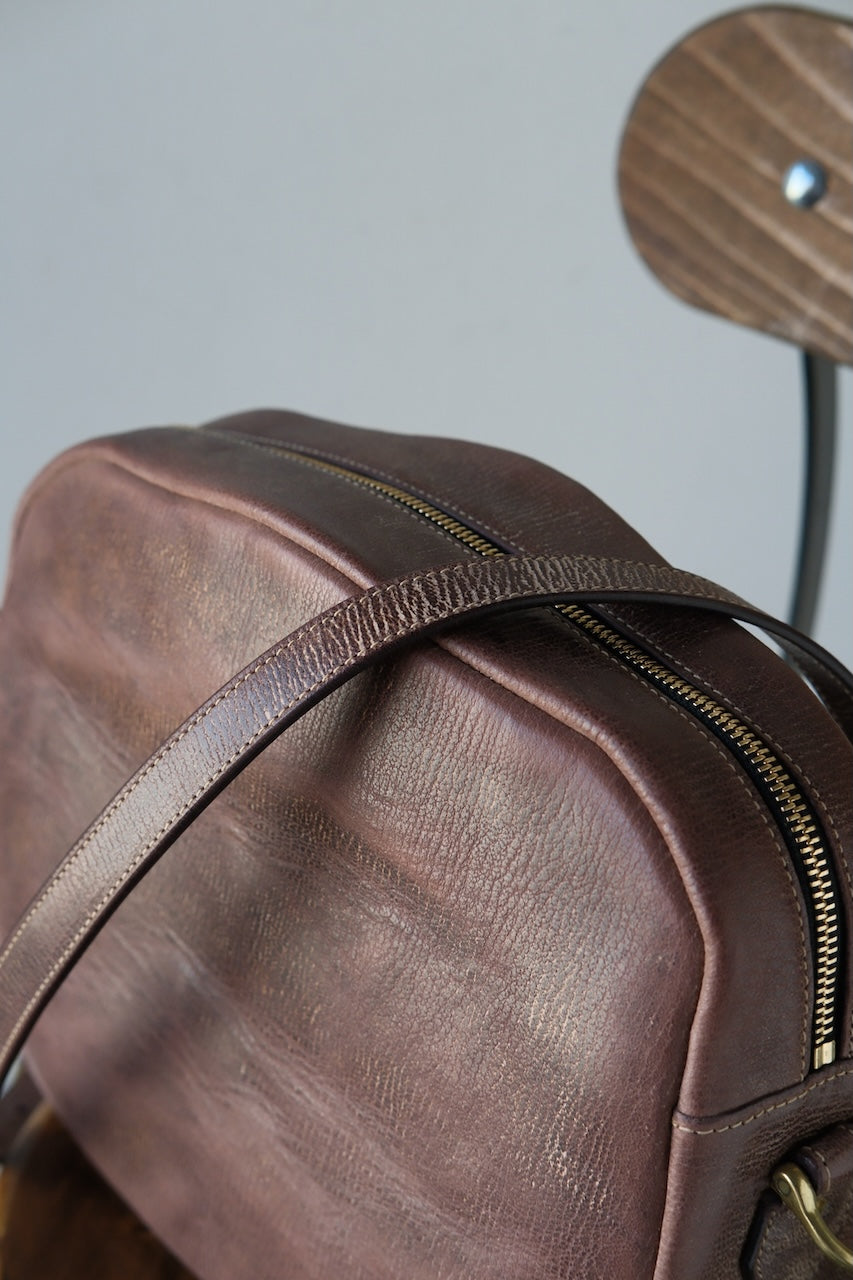 MANIFOLD MINI BRIEF WAX BROWN HORSE